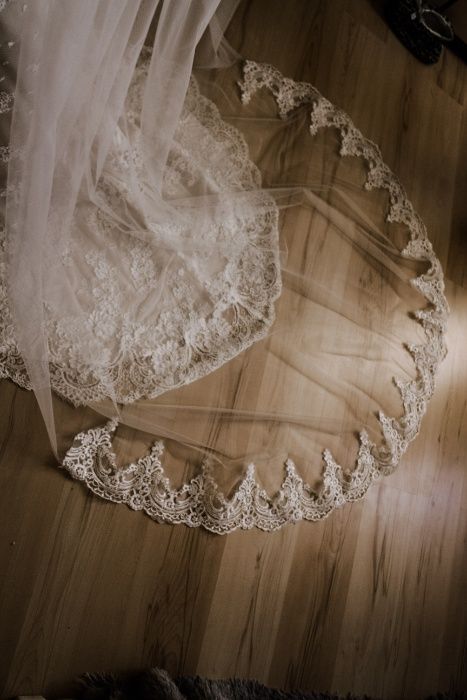 Wyjątkowa suknia ślubna Vanilla Sposa 1855 + długi welon gratis