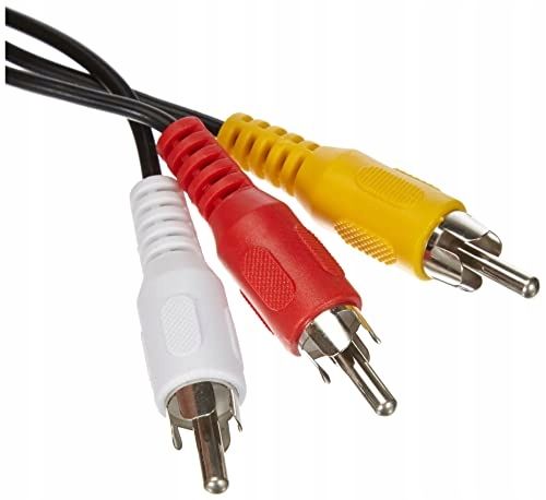 kabel audio premiumcord kjack4cin długość 1,5 m 4 pin 3 x rca czarny
