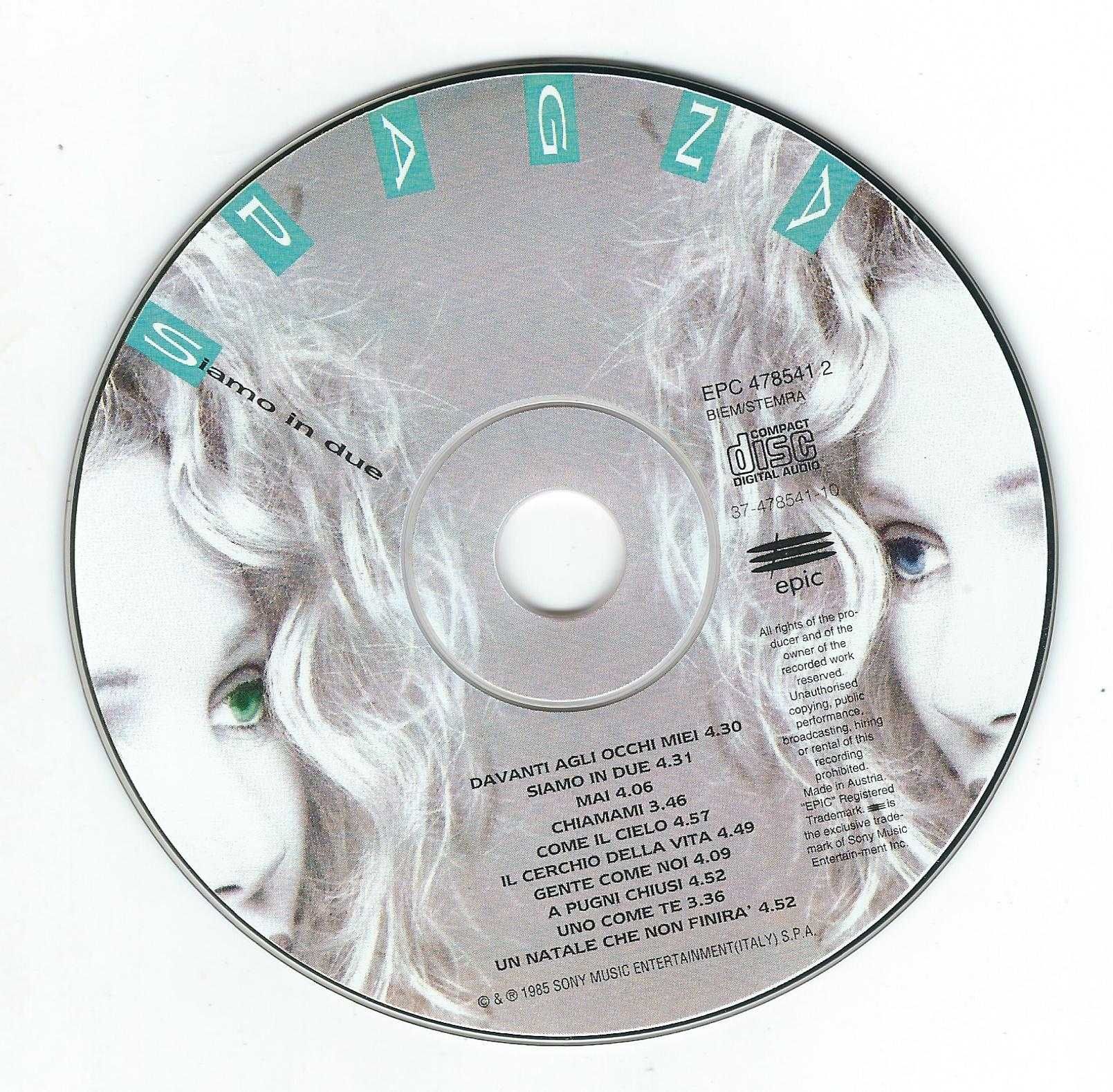 CD Spagna - Siamo In Due (1995) (Epic)