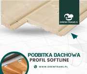 Boazeria, świerk skandynawski -podbitka dachowa SOFTLINE FAZA 14x121