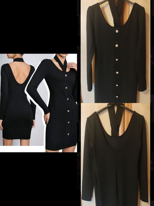 Nowa czarna sukienka