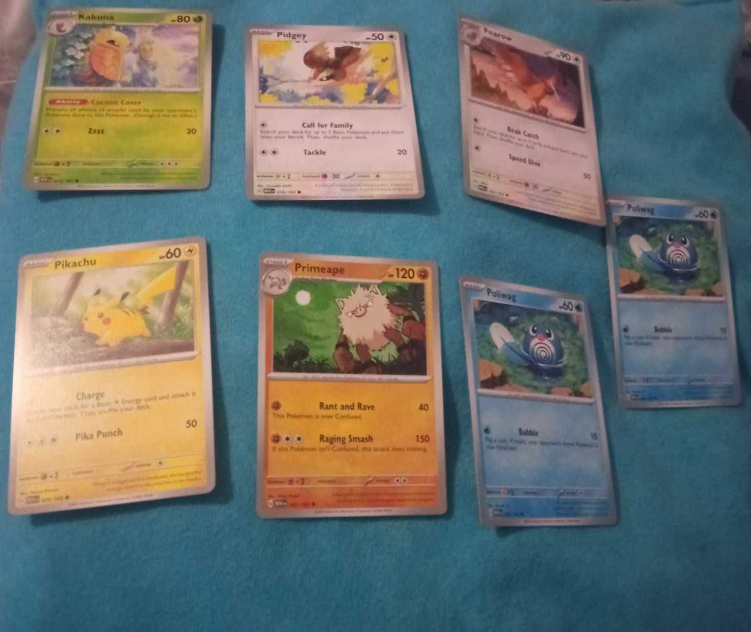 Karty Pokemon TCG - 151 - 14 sztuk