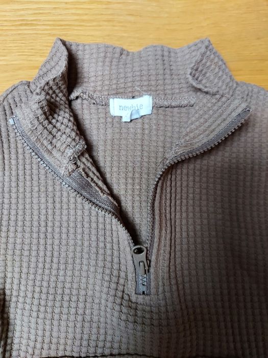 Sweterek bawełniany ze stójką rozmiar 92 cm