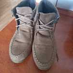 Buty wiosenno-jesienne z zamszu