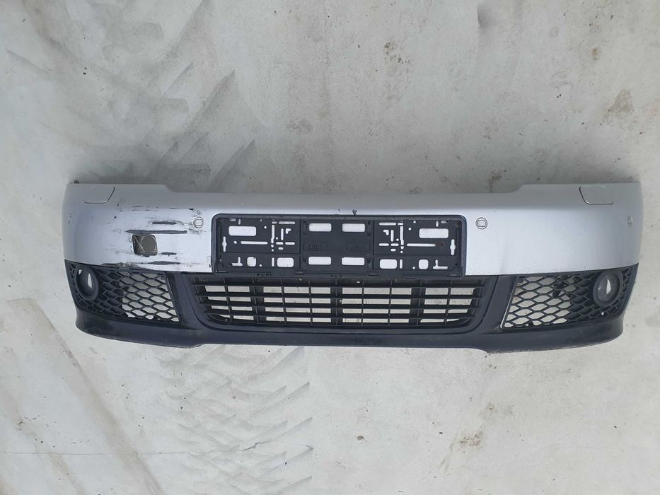 Audi A4 B6 zderzak przód spryski KSENON!!! S-LINE!!! PDC!!! AL