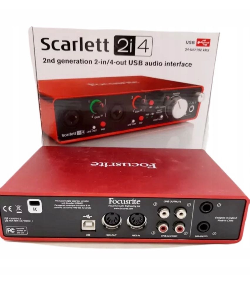 Interfejs Focusrite Scarlett 2i4