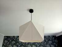 Lampa sufitowa i dwa kinkiety