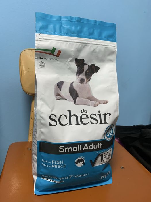 Шезір (Schesir) з рибою для міні собак монопротеіновий 2кг