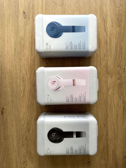 Навушники Beats Solo 4 — On-Ear Wireless Headphones оригінал NEW