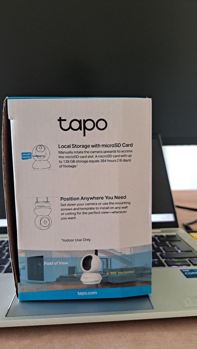 Câmara video -vigilancia Wi-Fi Tapo TP-Link TC70