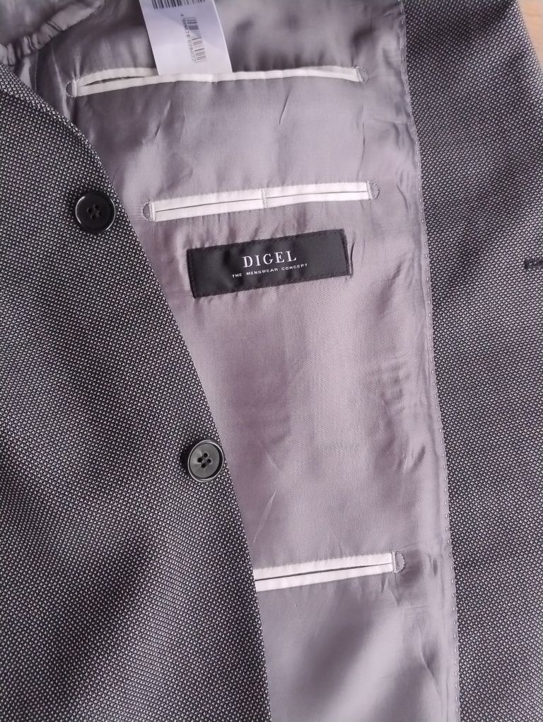 Digel The Menswear Concept, szara marynarka męsk
