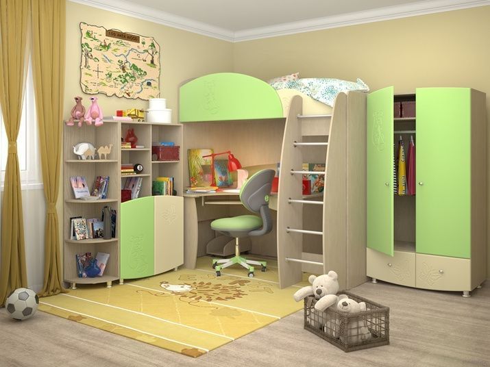 Продам дитячі модульні меблі (повний комплект)