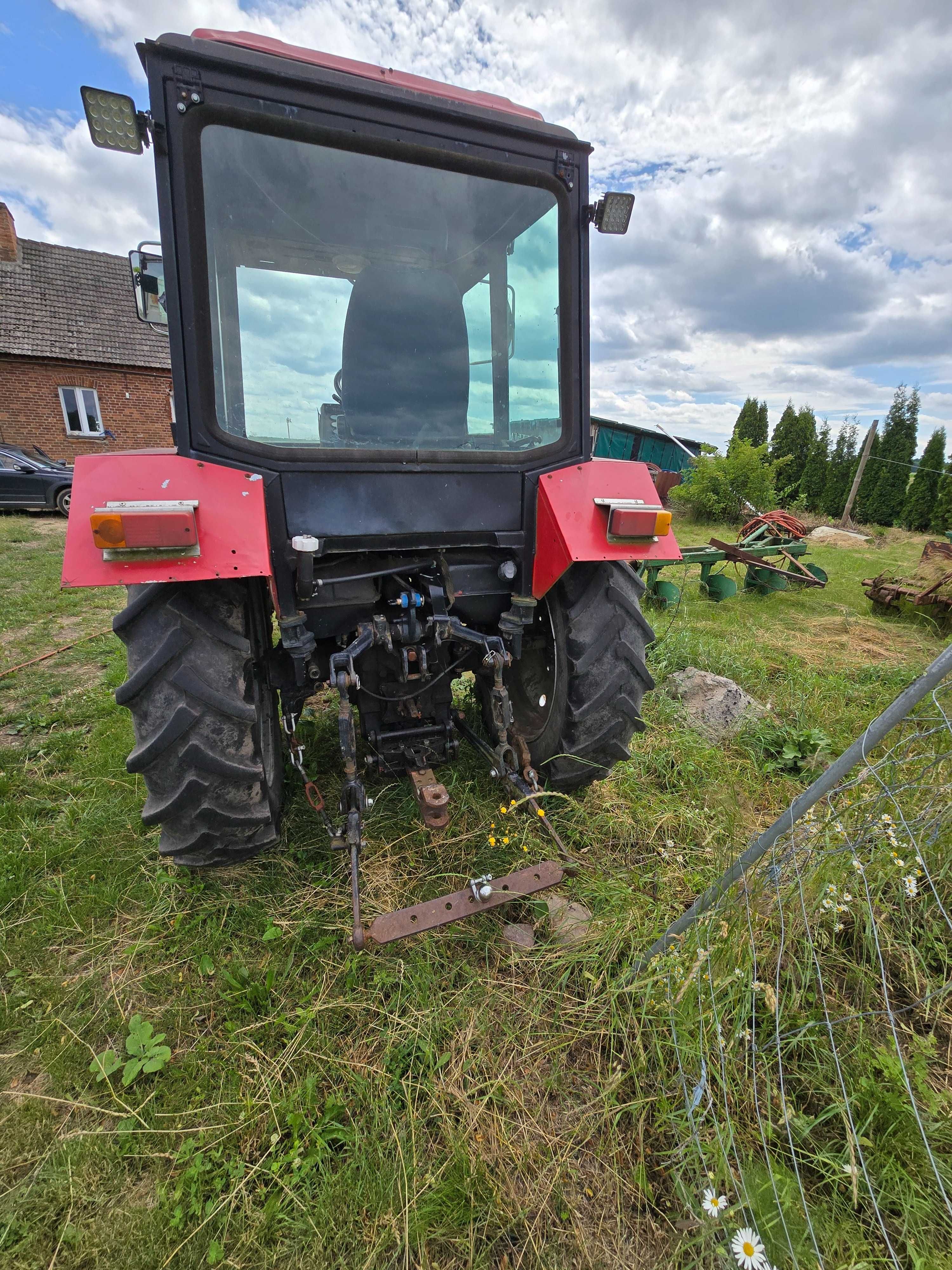 mtz82 ciągnik z mocnym turem