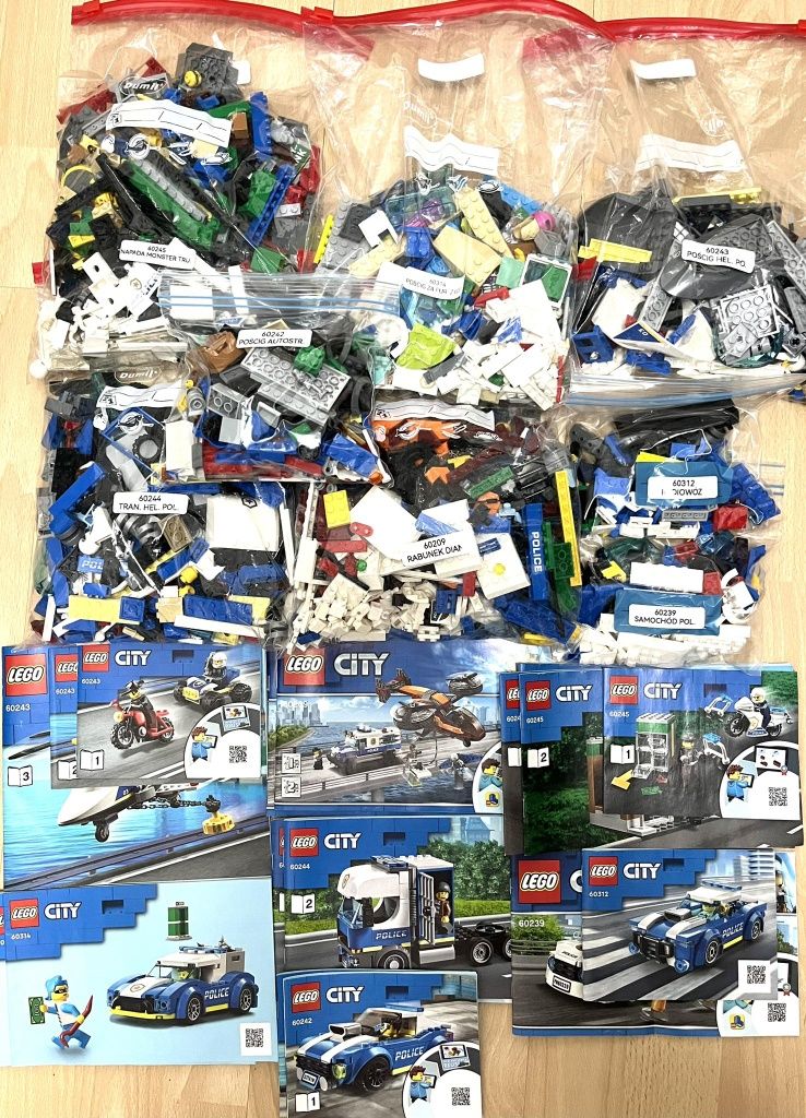 Używane zestawy LEGO CITY