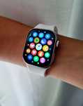 Smartwatch srebrny damski