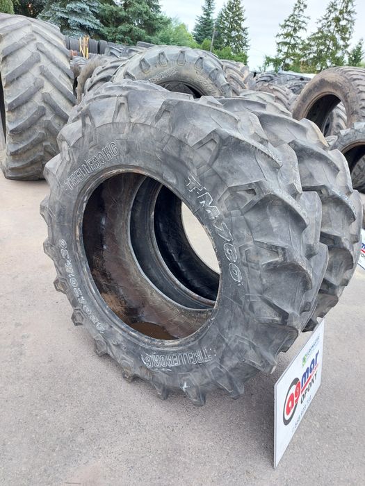 420/70R30 Trelleborg, Pirelli opony używane rolnicze para
