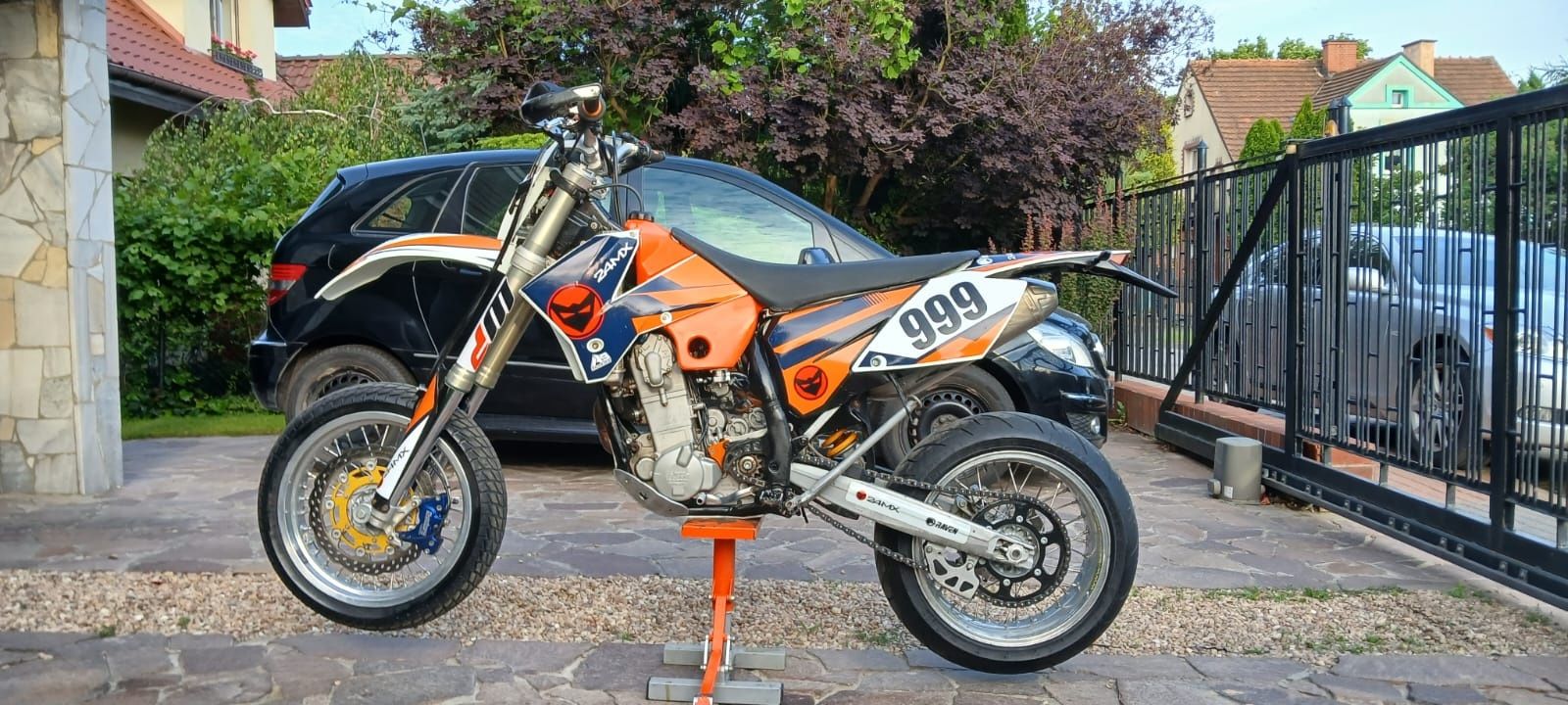 KTM EXC 450 Rok 2005 Rejestracja Szwecja Supermoto Akrapovic