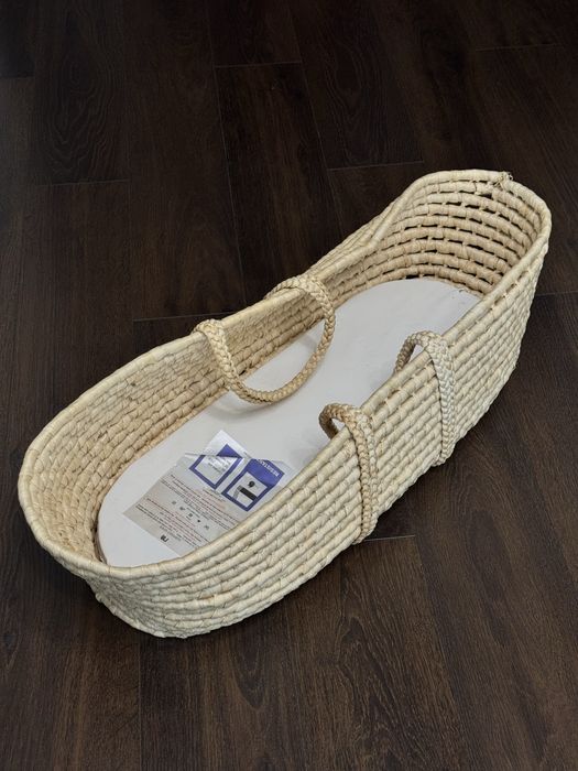 Плетена люлька кошик для немовля