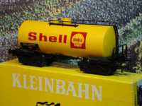 Kleinbahn 335 H0 - Vagão Cisterna Gelb "Shell" OBB Austría