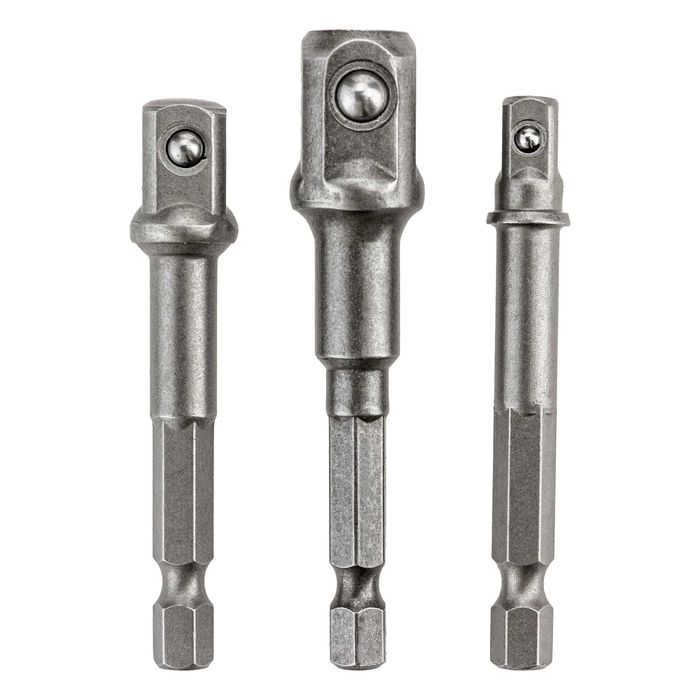 Zestaw adapterów HEX do nasadek 3 szt. VERGIONIC
