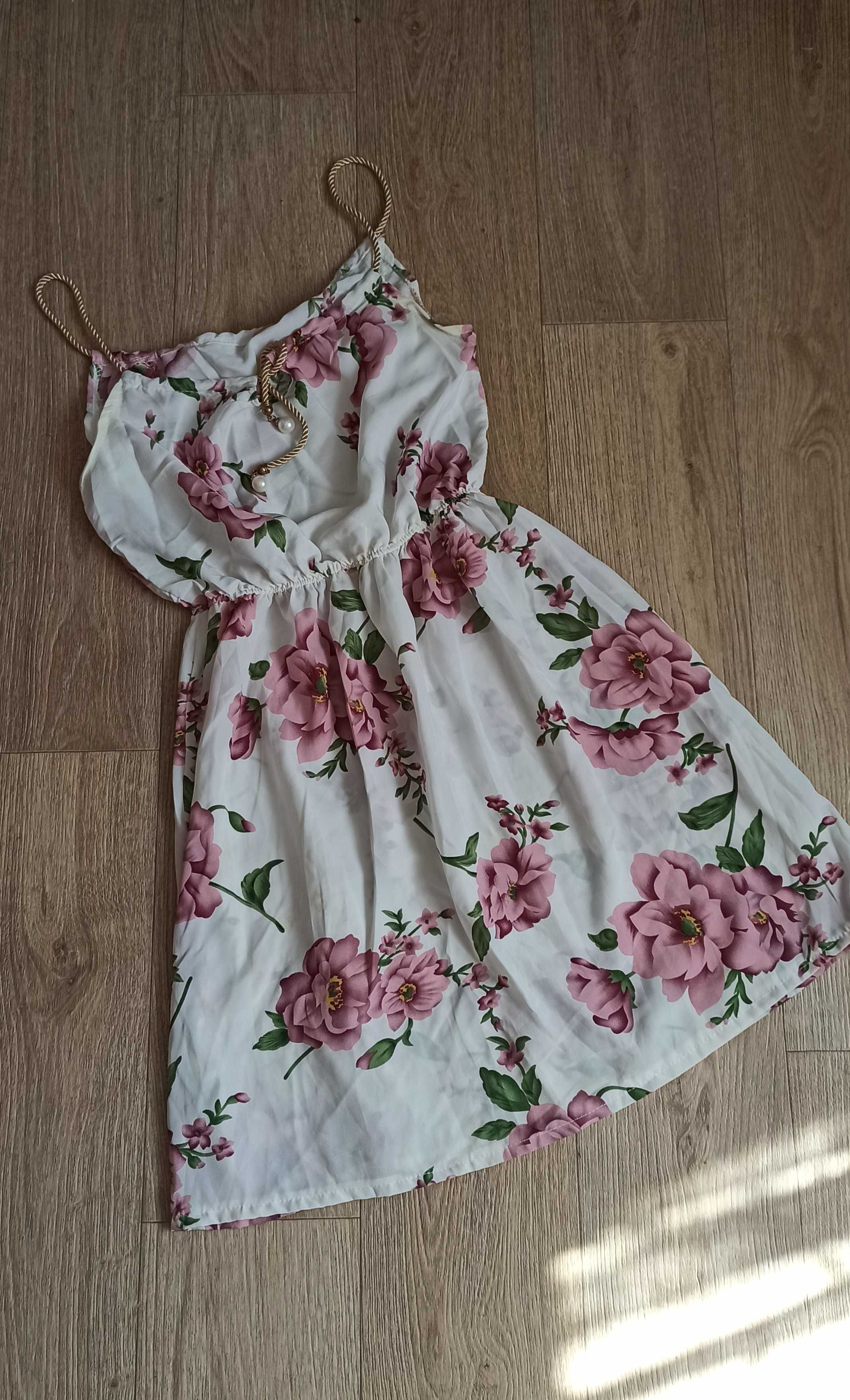Літня сукня в квітковий принт