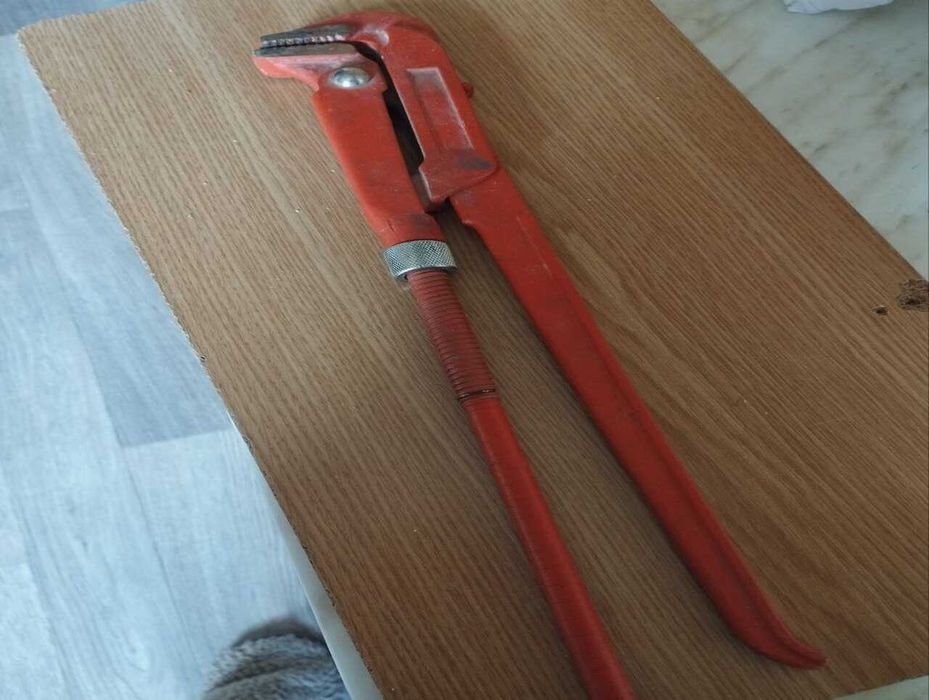 Трубный ключ (газовый), регулируемый, б/у