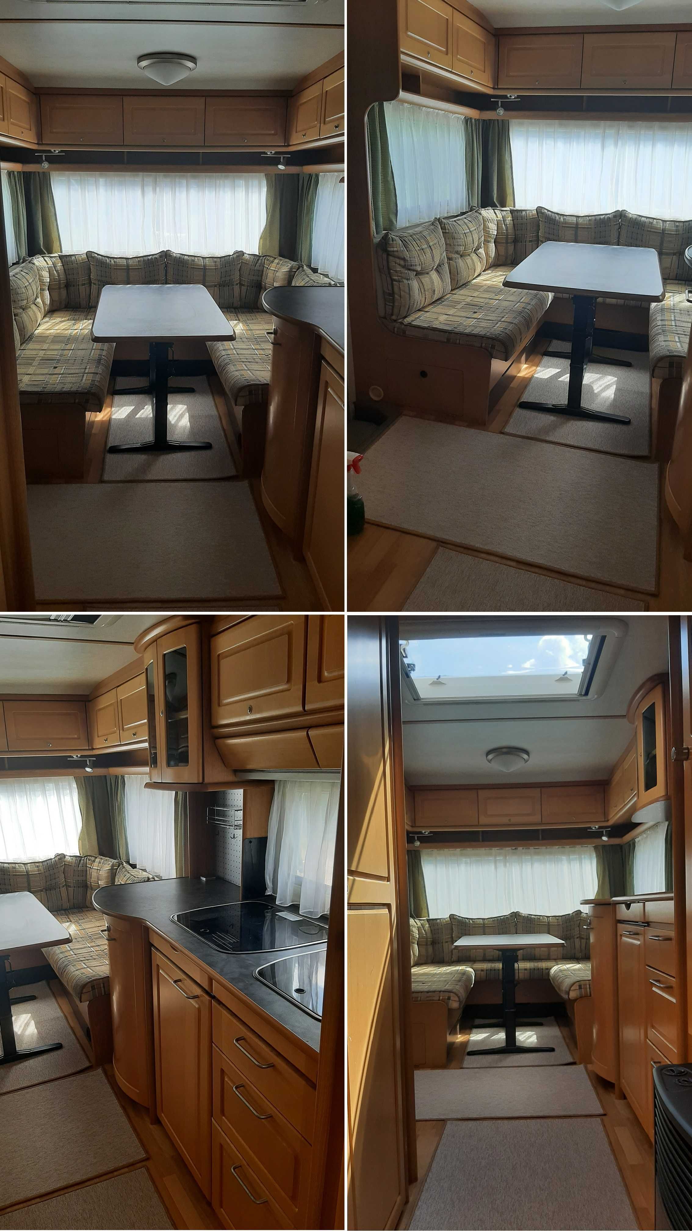 Przyczepa Kempingowa Tabbert 560 HTD+Mover+Markiza+Nowy Przedsionionek
