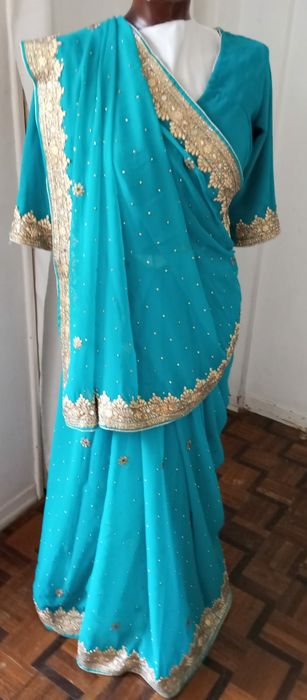 Sarees indianos, mulher