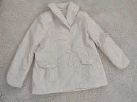 Біла легка куртка великого розміру розміру, 52 розмір