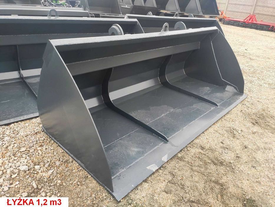 mocna ŁYŻKA pojemnościowa objętościowa do ładowarki Manitou JCB Merlo