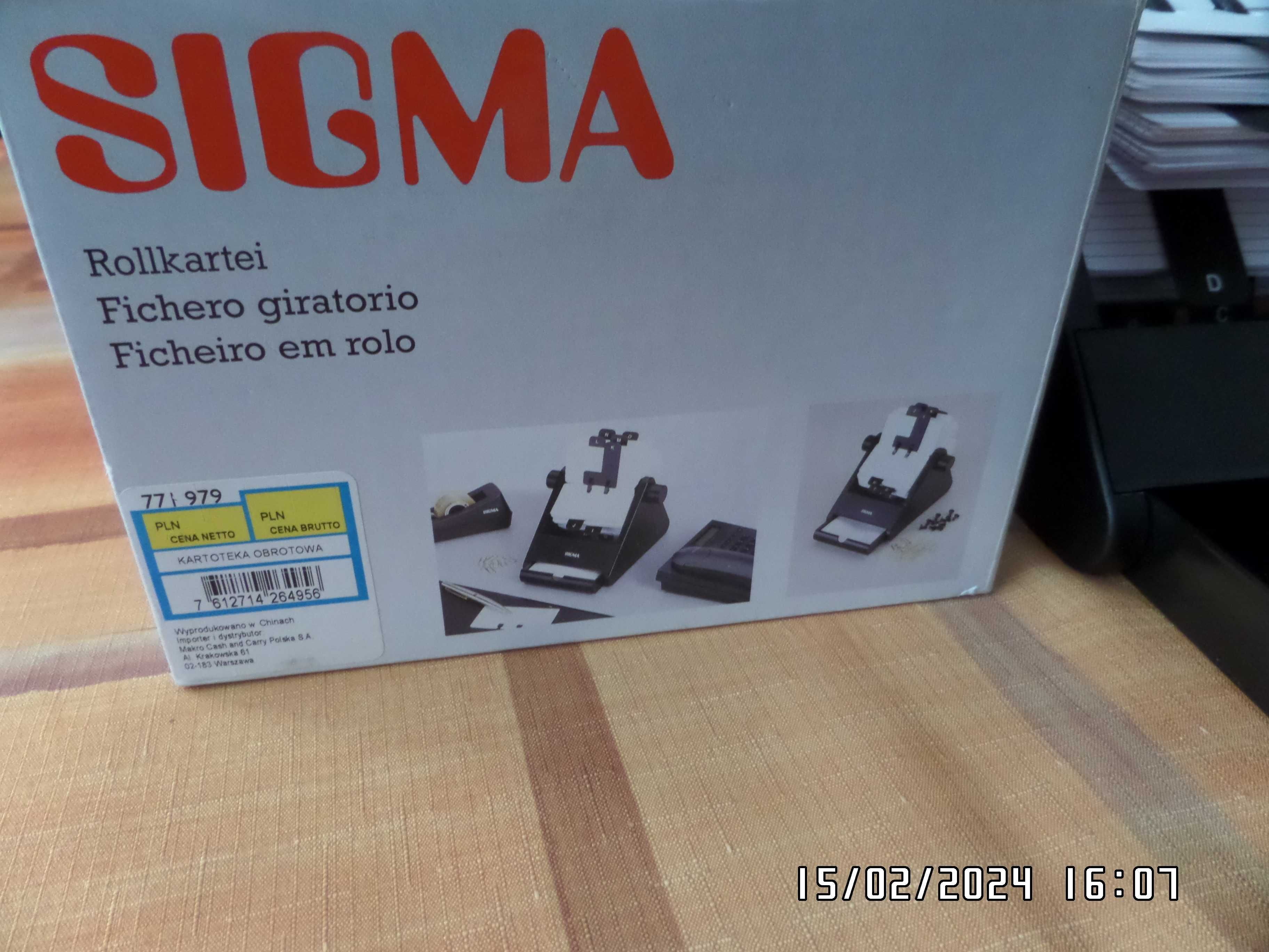 kartoteka   obrotowa SIGMA