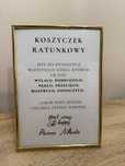2x Koszyczek ratunkowy instrukcja dekoracja do łazienki [bez ramki]