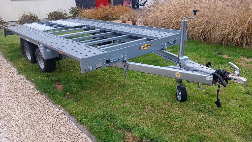 Laweta przyczepa uchylna humbaur coś jak lorries