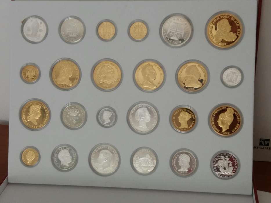 Historia Moeda Portuguesa Proof INCM Art Gallery