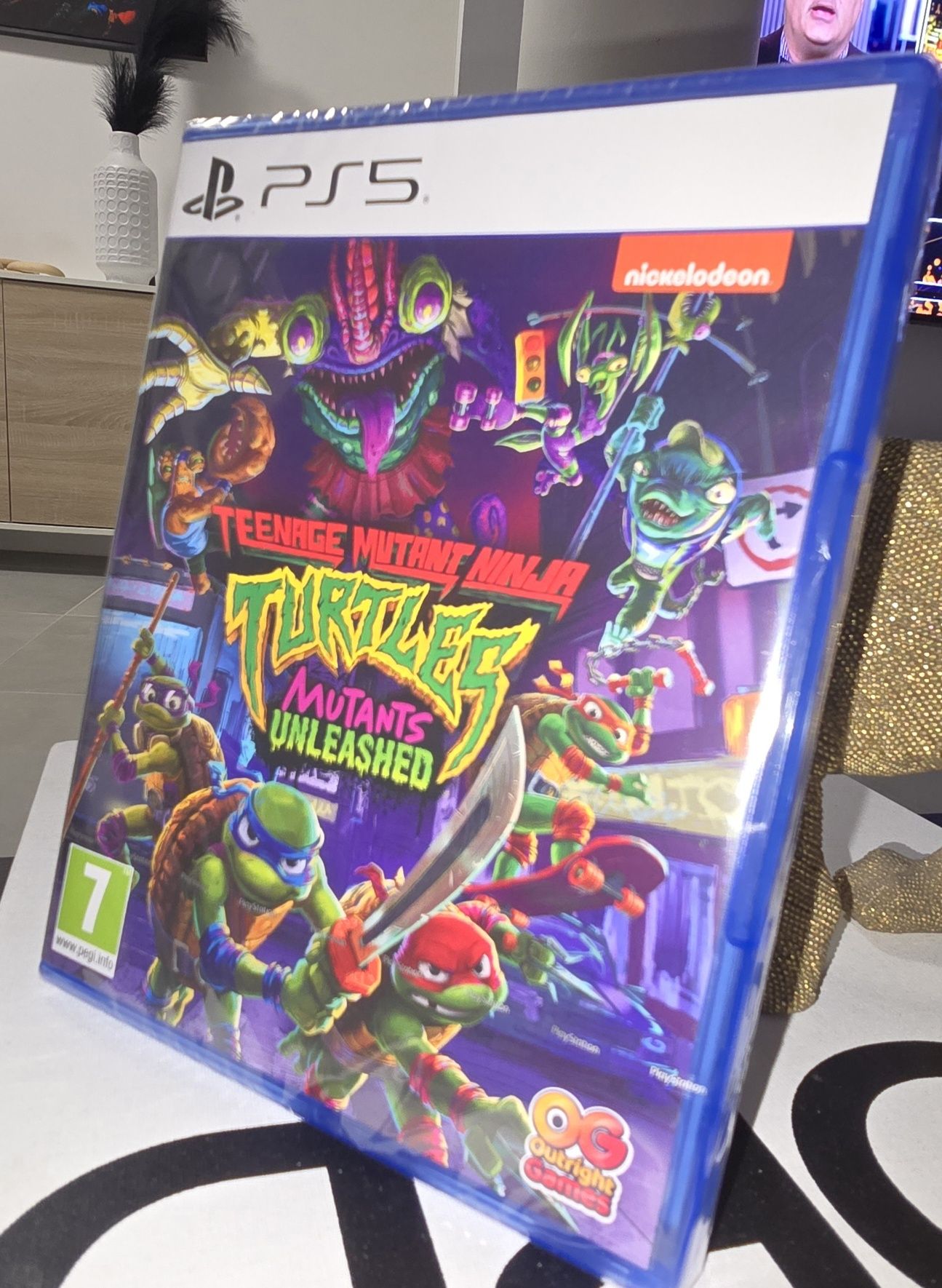 Ninja Turtles Mutants Unleashed - PS5 (Novo/Selado)