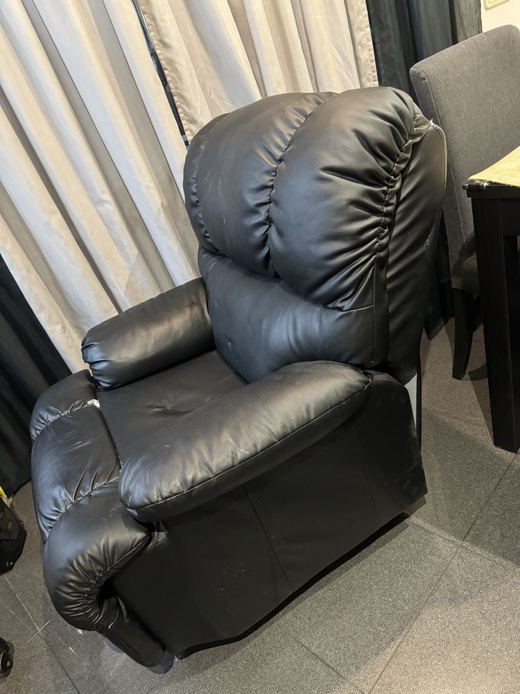 Sofa relax em preto
