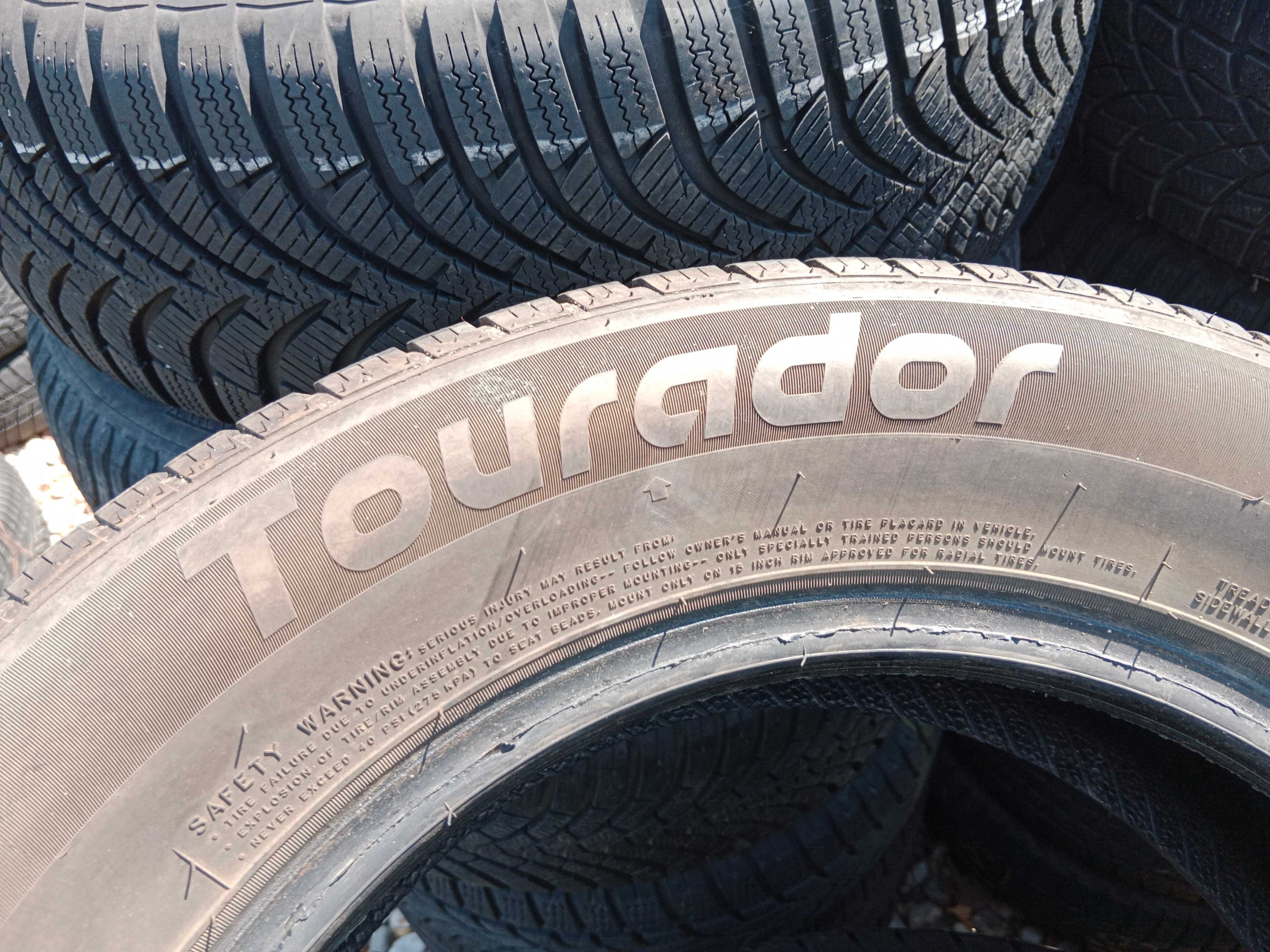 Opona używana 195/65R15 Tourador Winter Pro TS1 1szt.