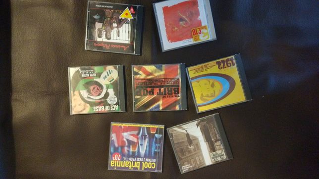 Vários discos CD