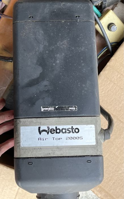 Автономка Вебасто Webasto air top 2000S 24v 2.0kw disel весь комплект