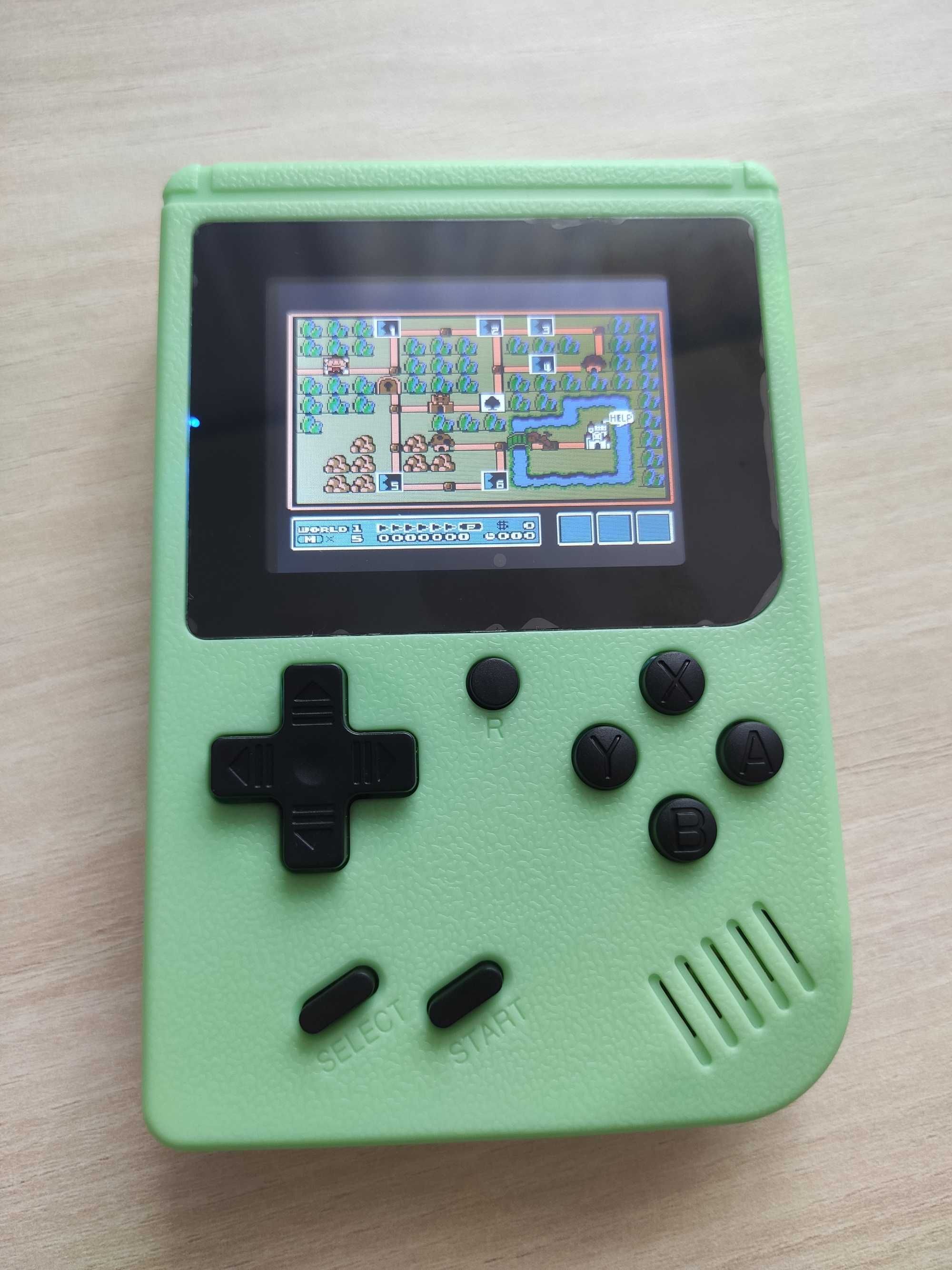 Konsolka retro z grami