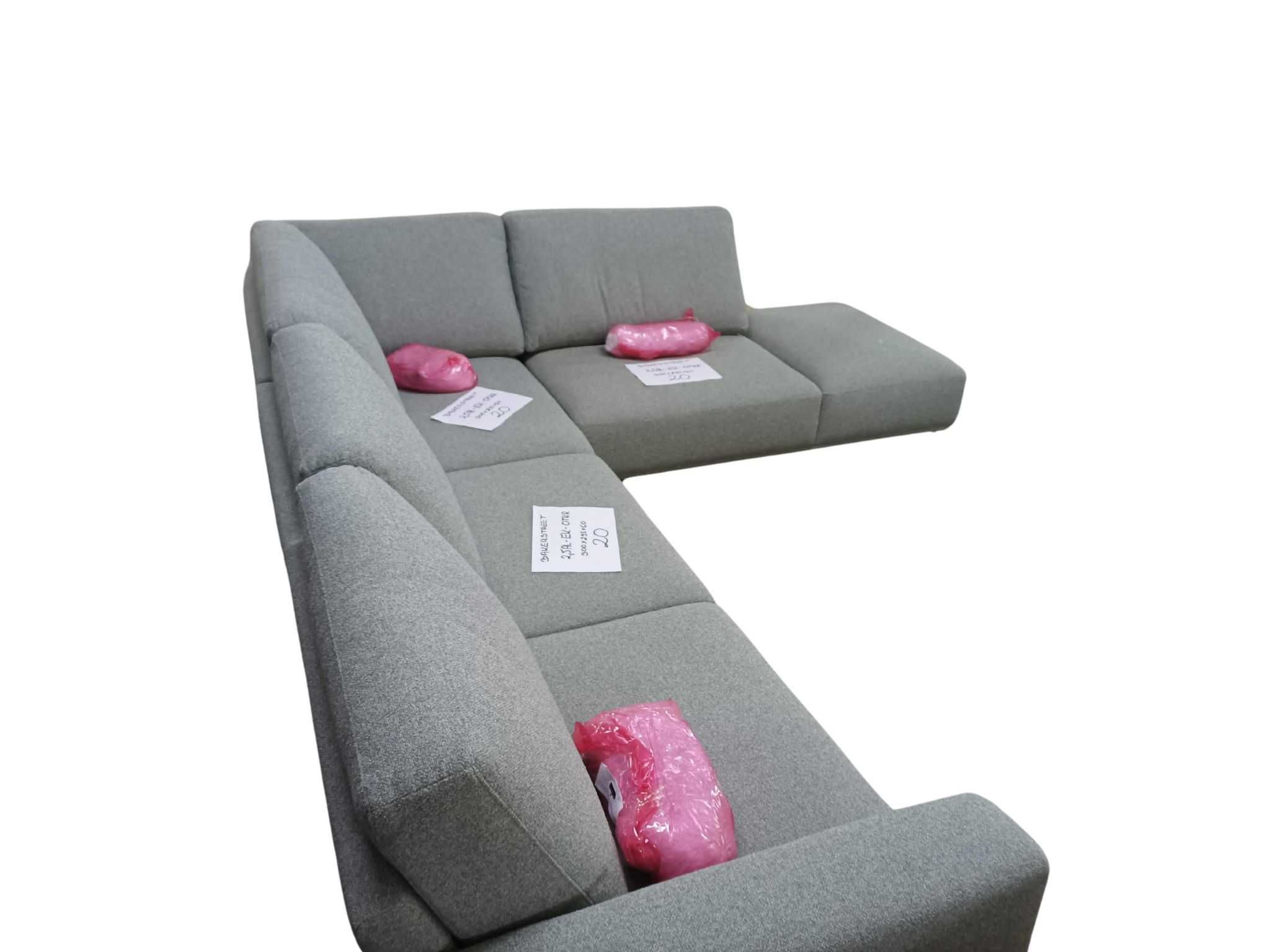 Sofa narożna 3 elementowa (300x295x60) (20) oraz hocker