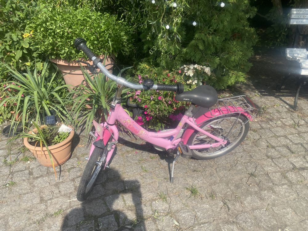 Rower Puky ZL 16 Alu Lillifee Różowy dla dziewczynki
