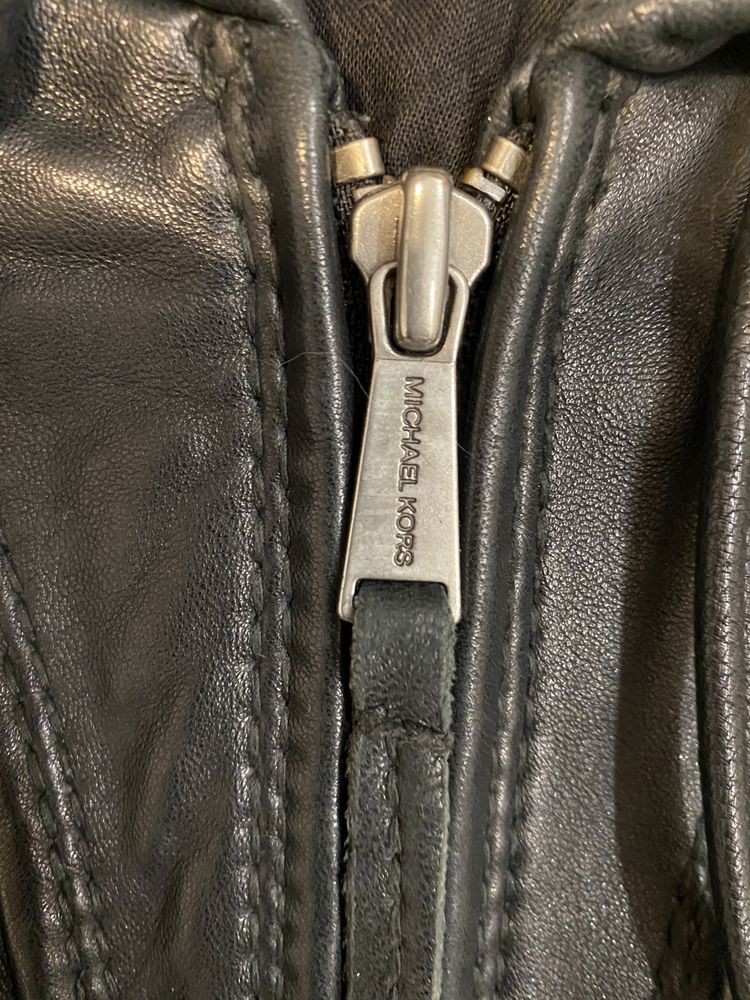 Kurtka skórzana Michael Kors M