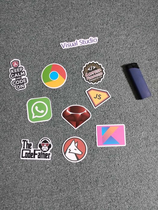 Naklejki laptop | informatyka | komputery | programowanie | wlepy NOWE