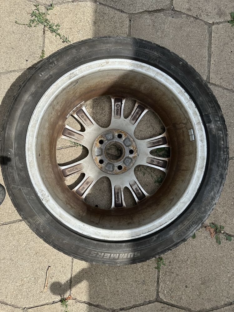 Диски з гумою на Skoda Superb