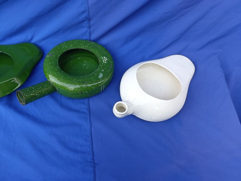 Советское керамическое металическиеи судно мужское женское  СССР