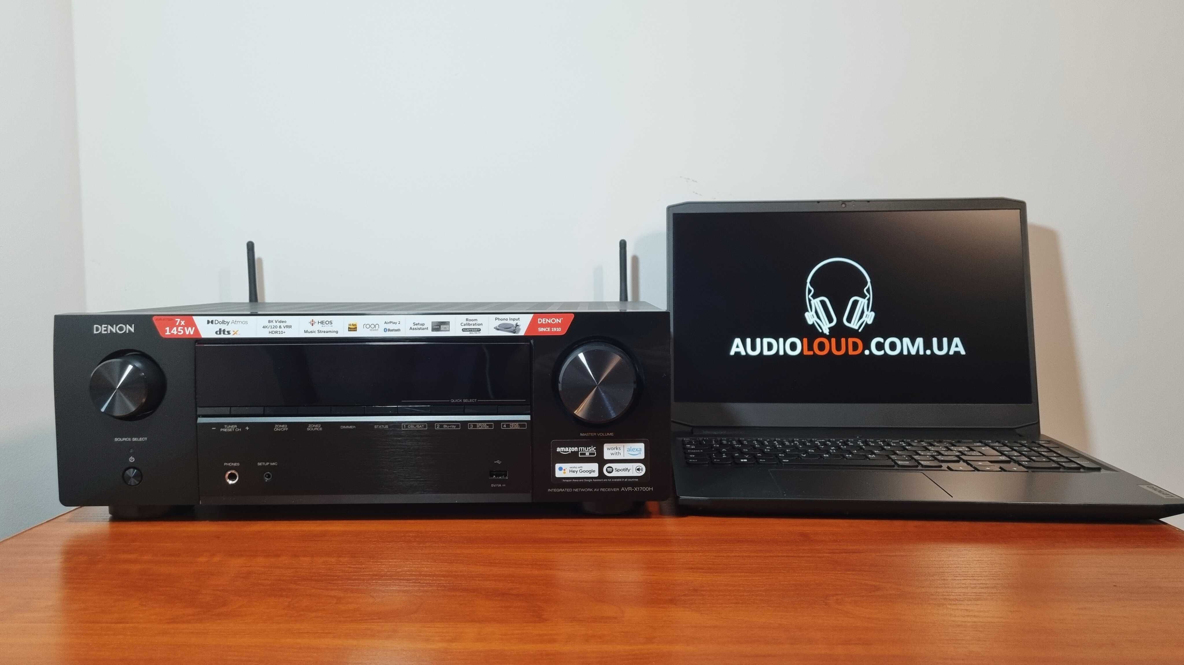 Новий ресивер Denon AVR-X1800H