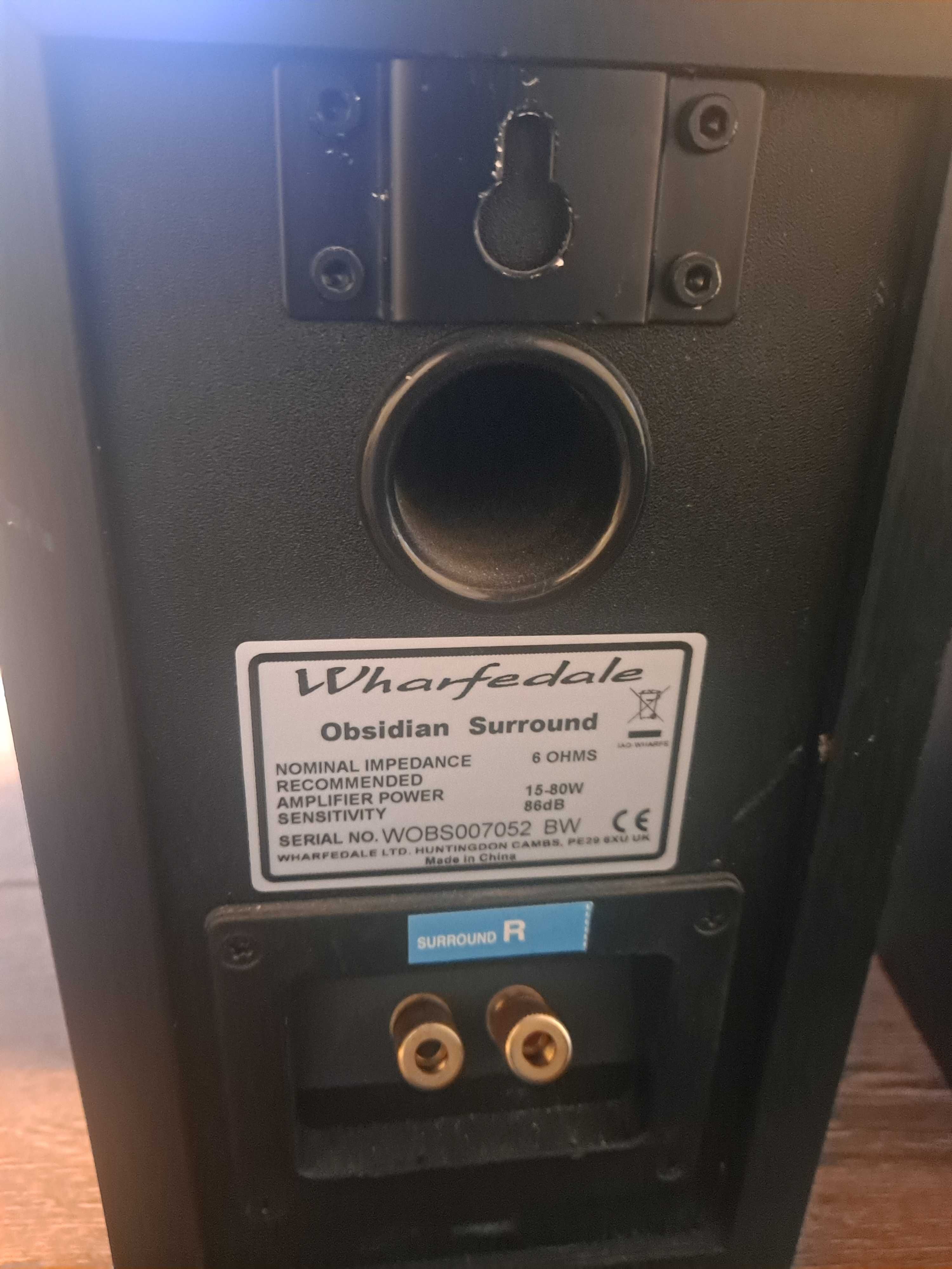 Zestaw kino domowe , głośniki Wharfedale, amplituner Yamaha
