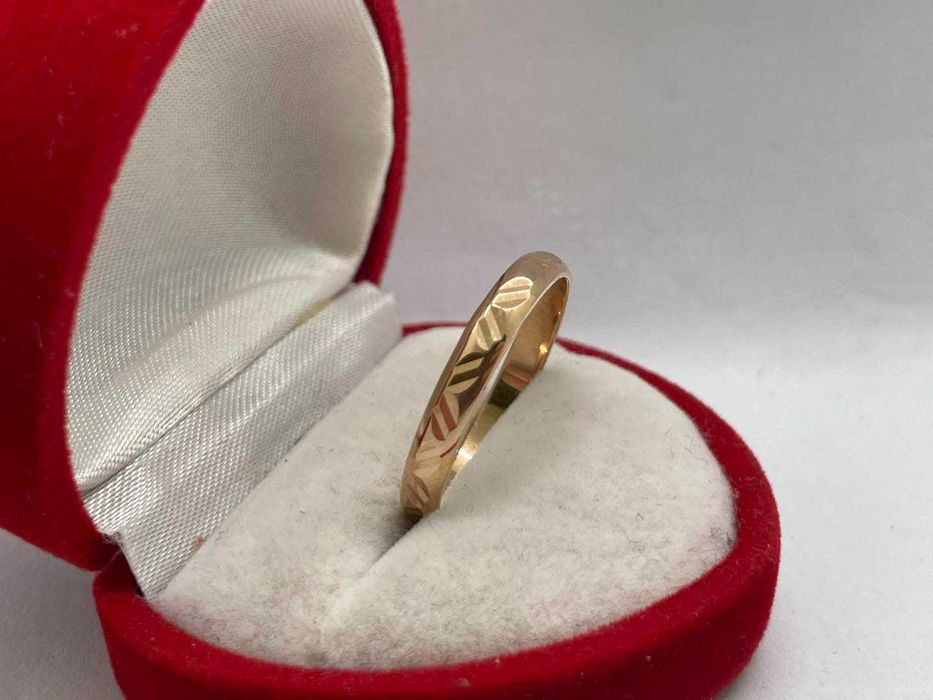 Złota Obrączka pr.585 2,4g r.21