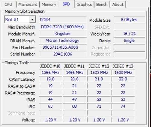 pamięć RAM sodimm 8GB DDR4